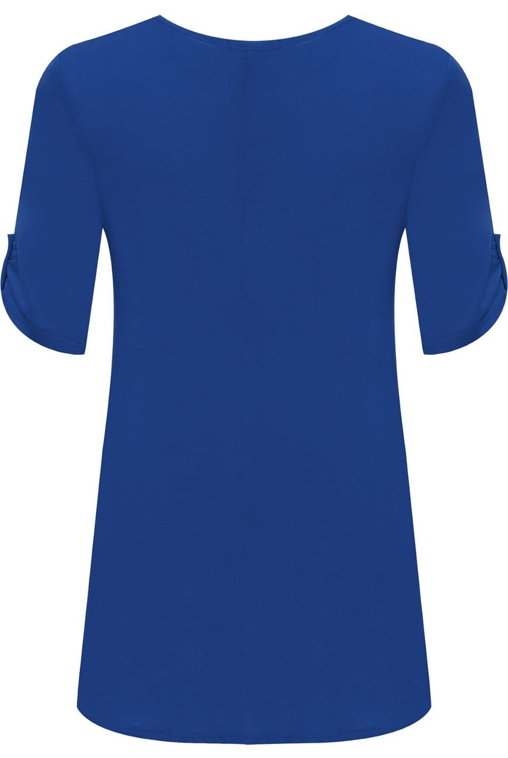 Scoop Neck Flared Ladies Plain Top Tops WearAll