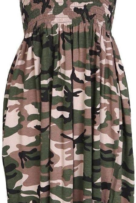 Printed Bandeau Boobtube Sheering Top Top WearAll