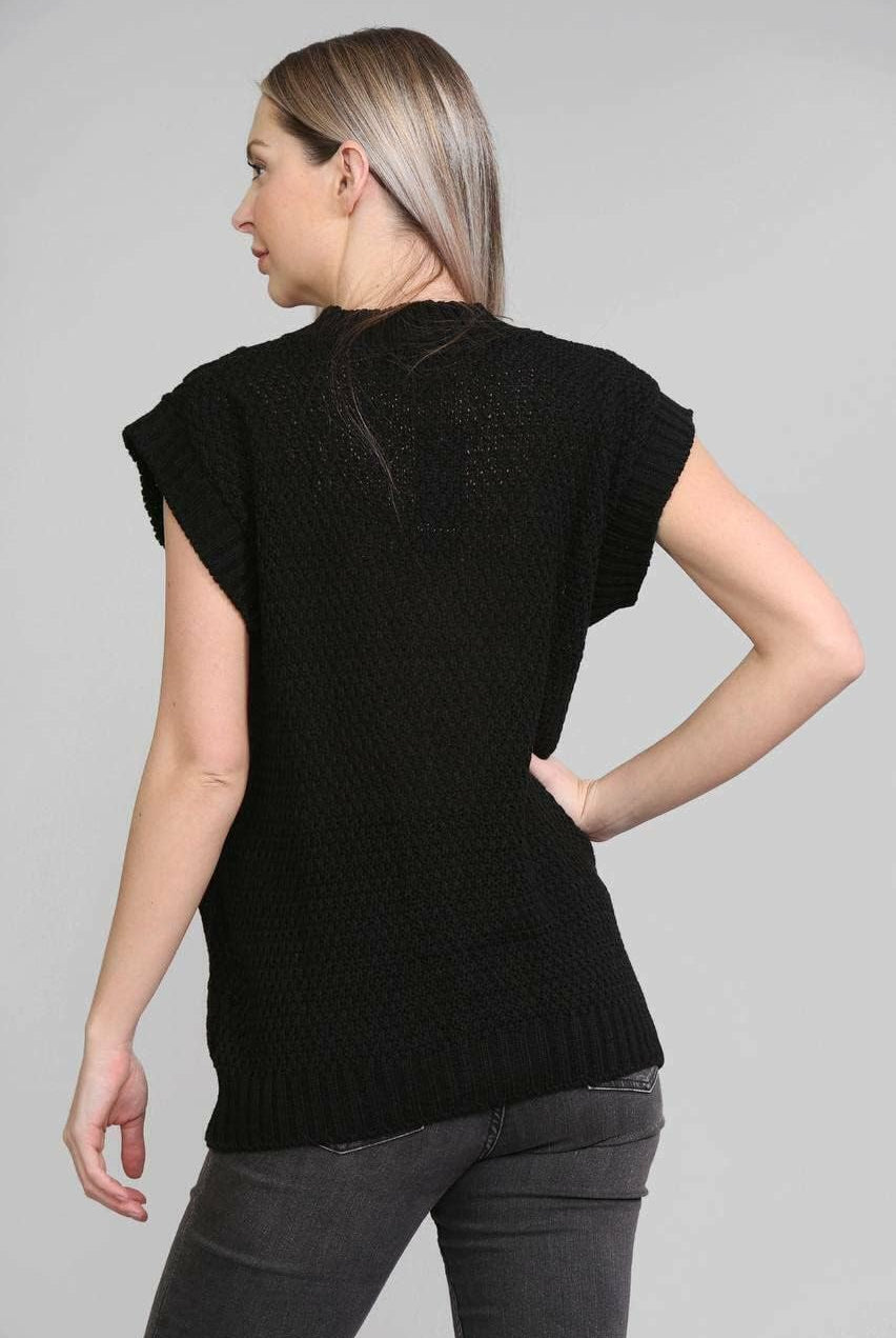 Plus Size Sleeveless Button Cardigan cardigan WearAll