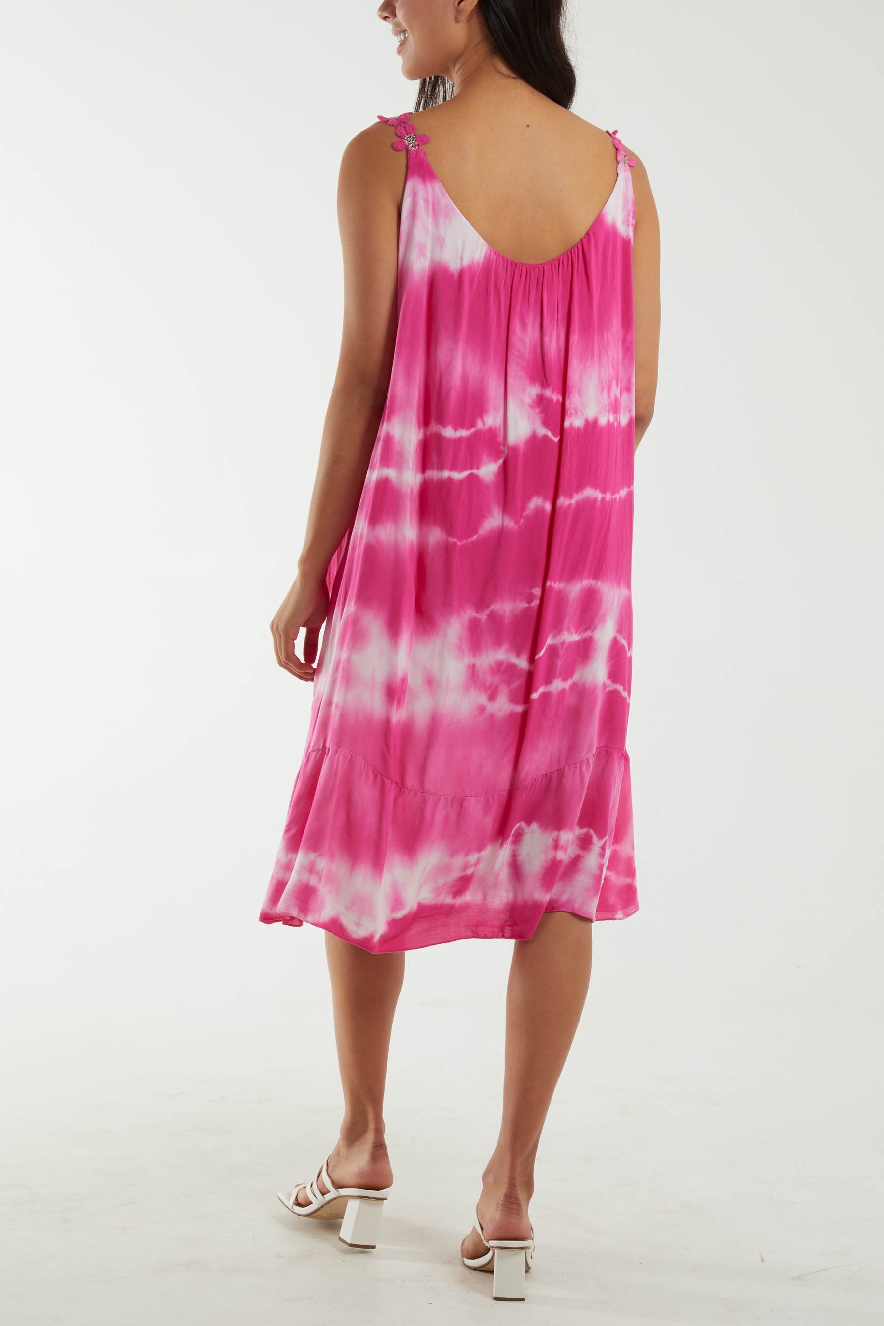 Tie Dye Swing Dress Dresses WearAll