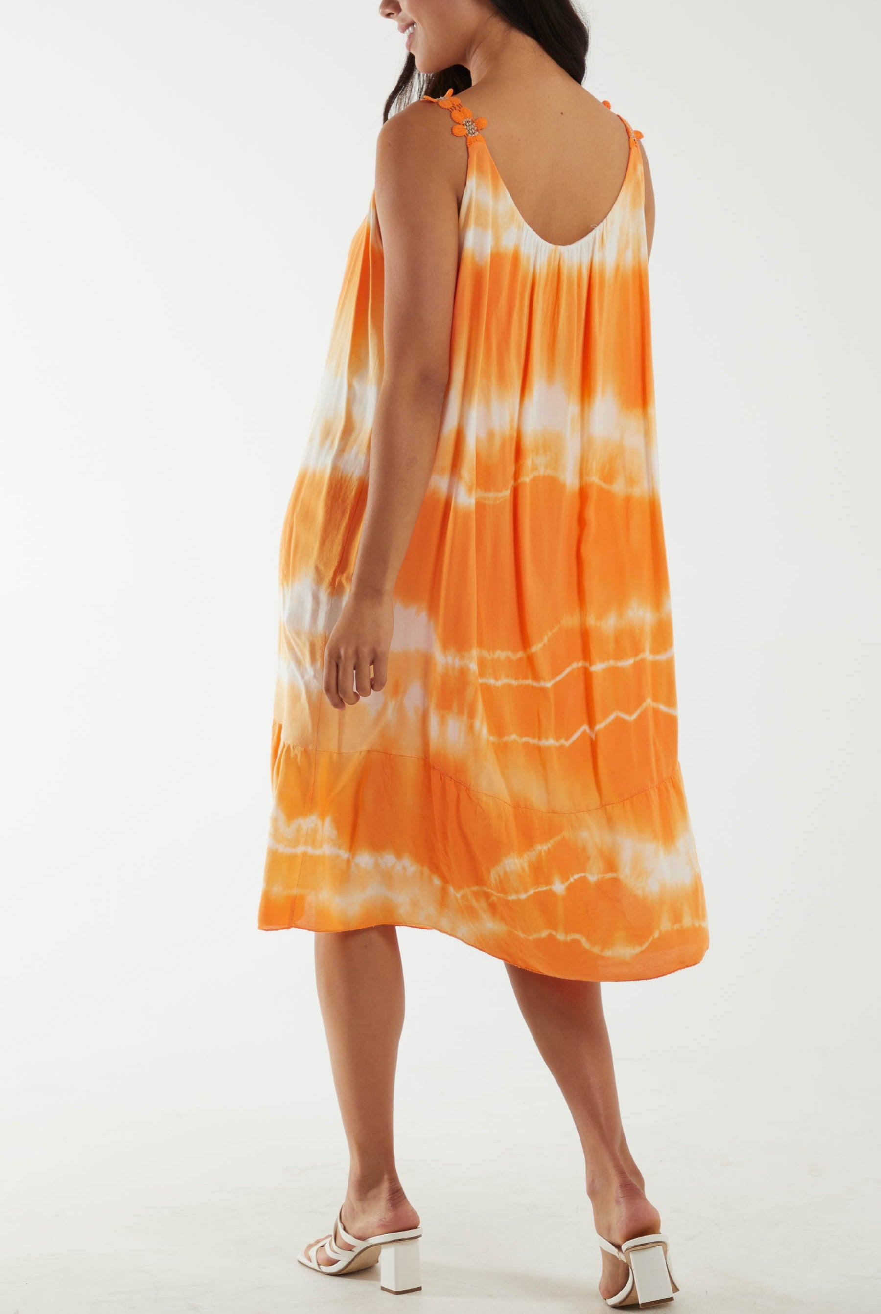 Tie Dye Swing Dress Dresses WearAll