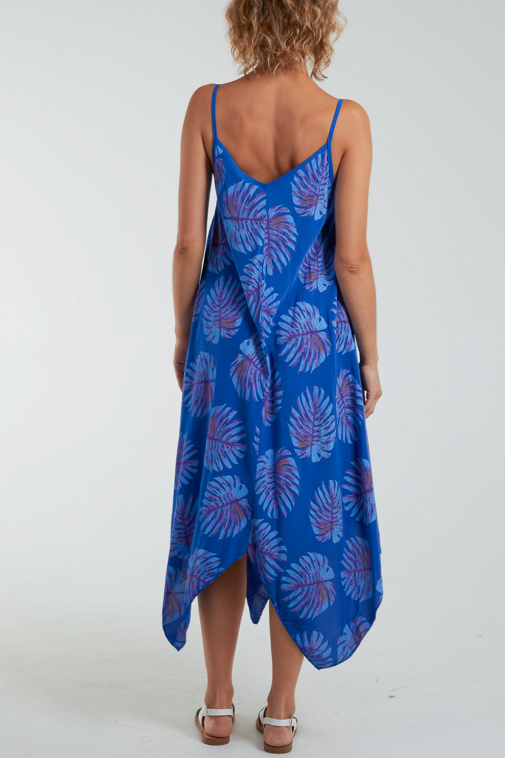 Palm Leaves Hanky Hem Cami Dress Dresses WearAll