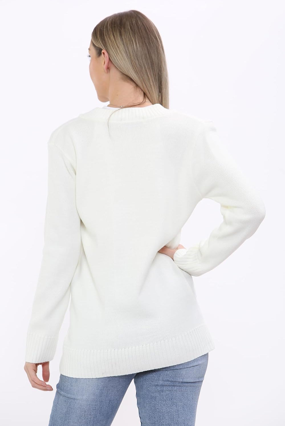 Women Knitted Plain Cardigan Knitted Cardigan WearAll