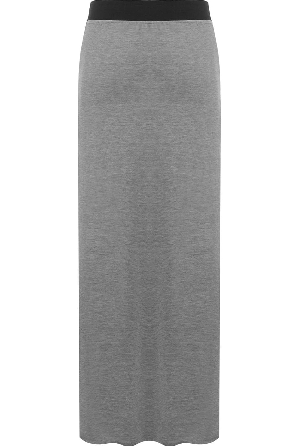 Plus Size Pencil Long Maxi Skirt Elasticated Waist Skirt WearAll