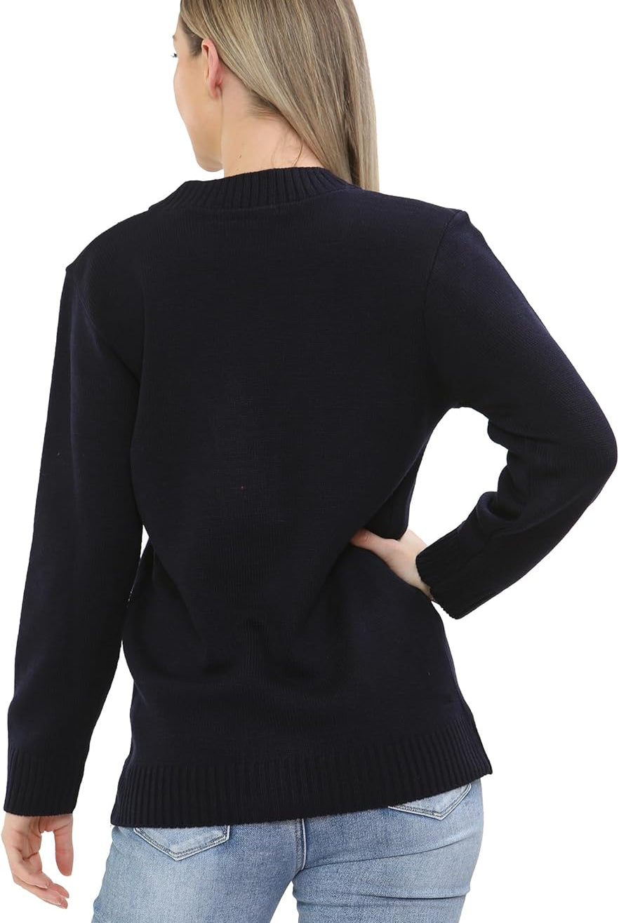 Women Knitted Plain Cardigan Knitted Cardigan WearAll