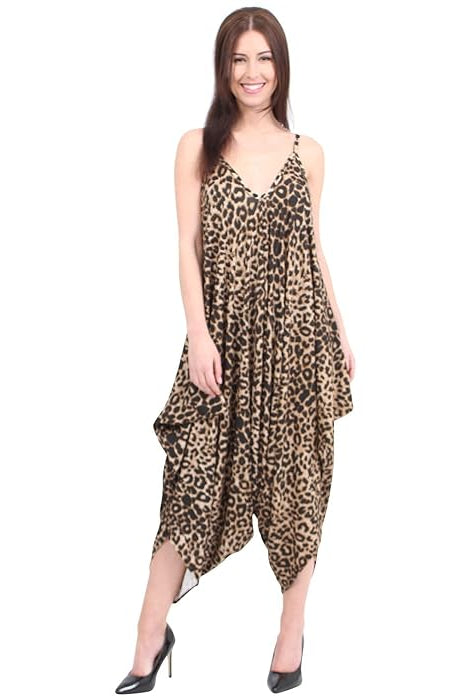 Lagenlook Strappy Baggy Harem Jumpsuit 10-16 Jumpsuit WearAll