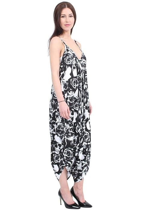 Lagenlook Strappy Baggy Harem Jumpsuit 10-16 Jumpsuit WearAll