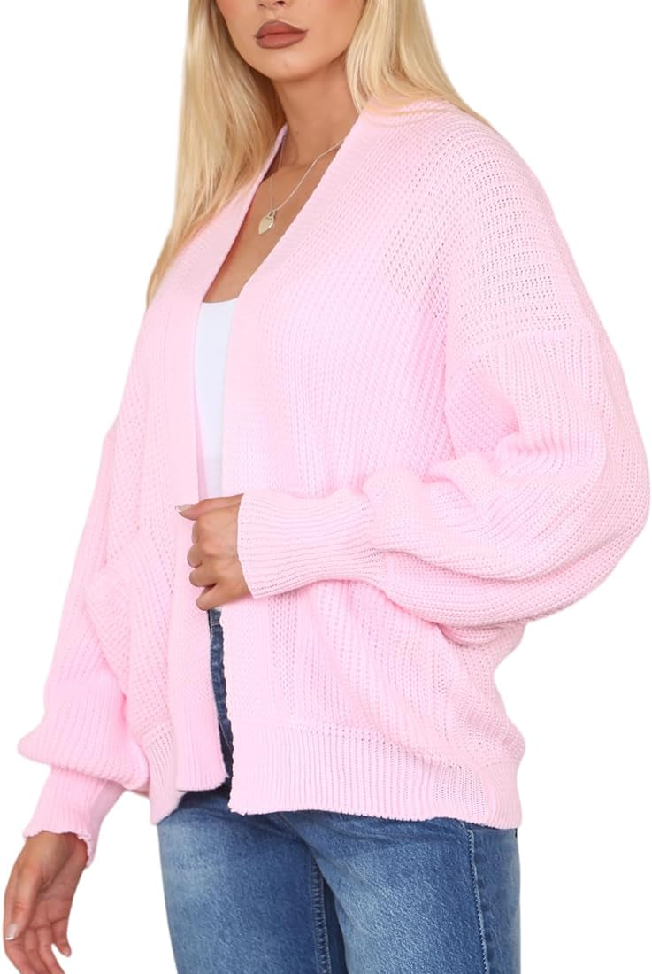 Short Balloon Sleeve Cardigan One Size (10-18) Apparel & Accessories WearAll