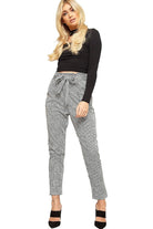 Paperbag Tartan Checked Print Trouser Trousers WearAll