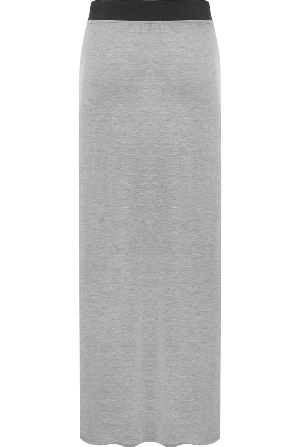 Plus Size Pencil Long Maxi Skirt Elasticated Waist Skirt WearAll