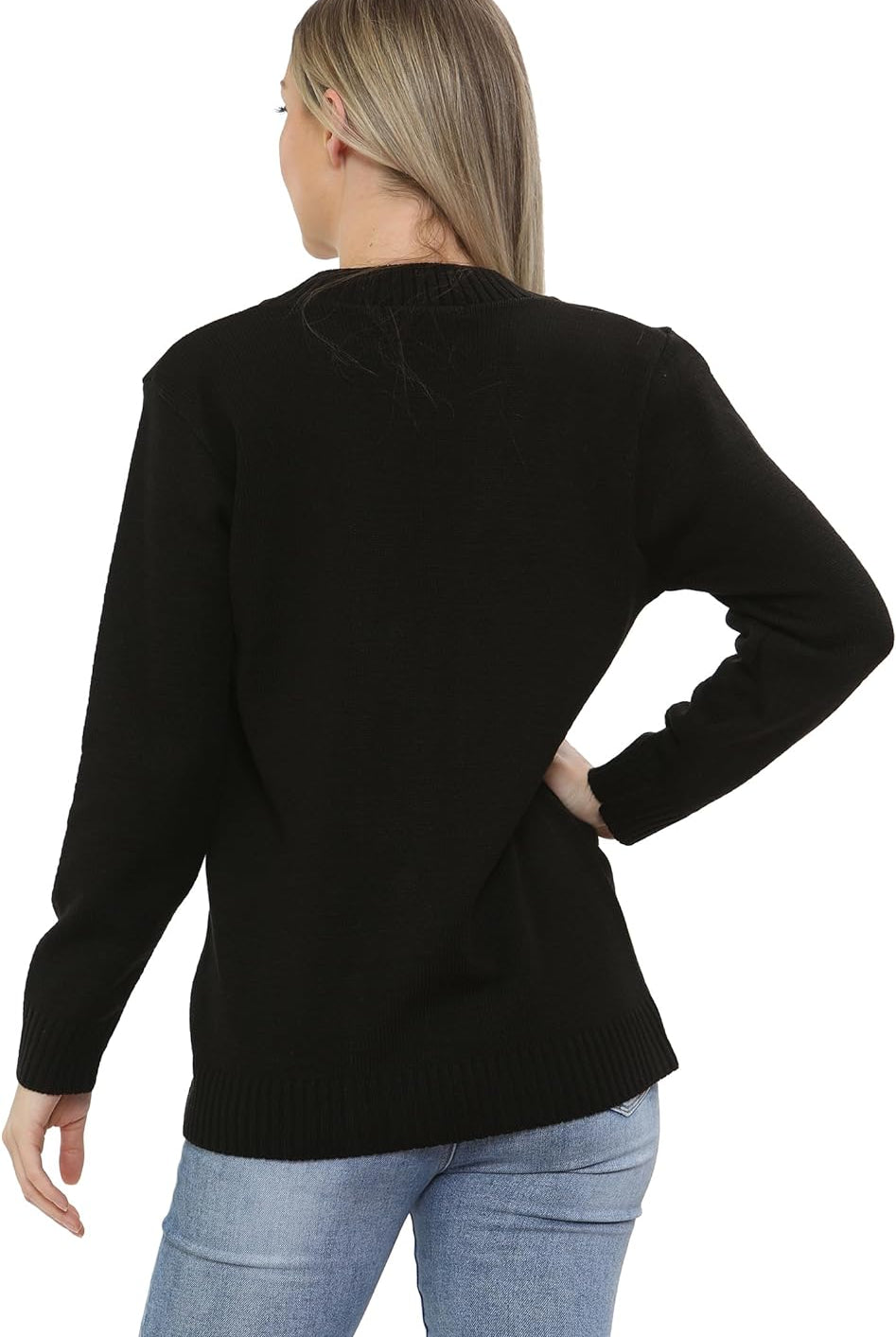 Women Knitted Plain Cardigan Knitted Cardigan WearAll