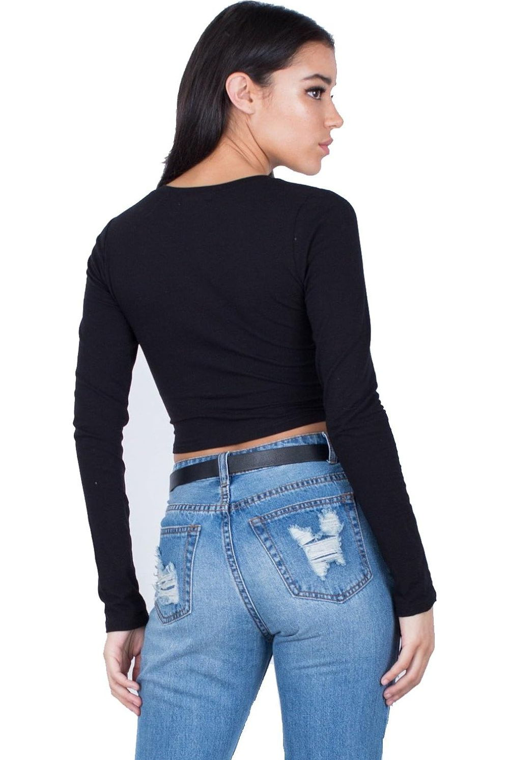 Long Sleeve Cop Top Tops WearAll