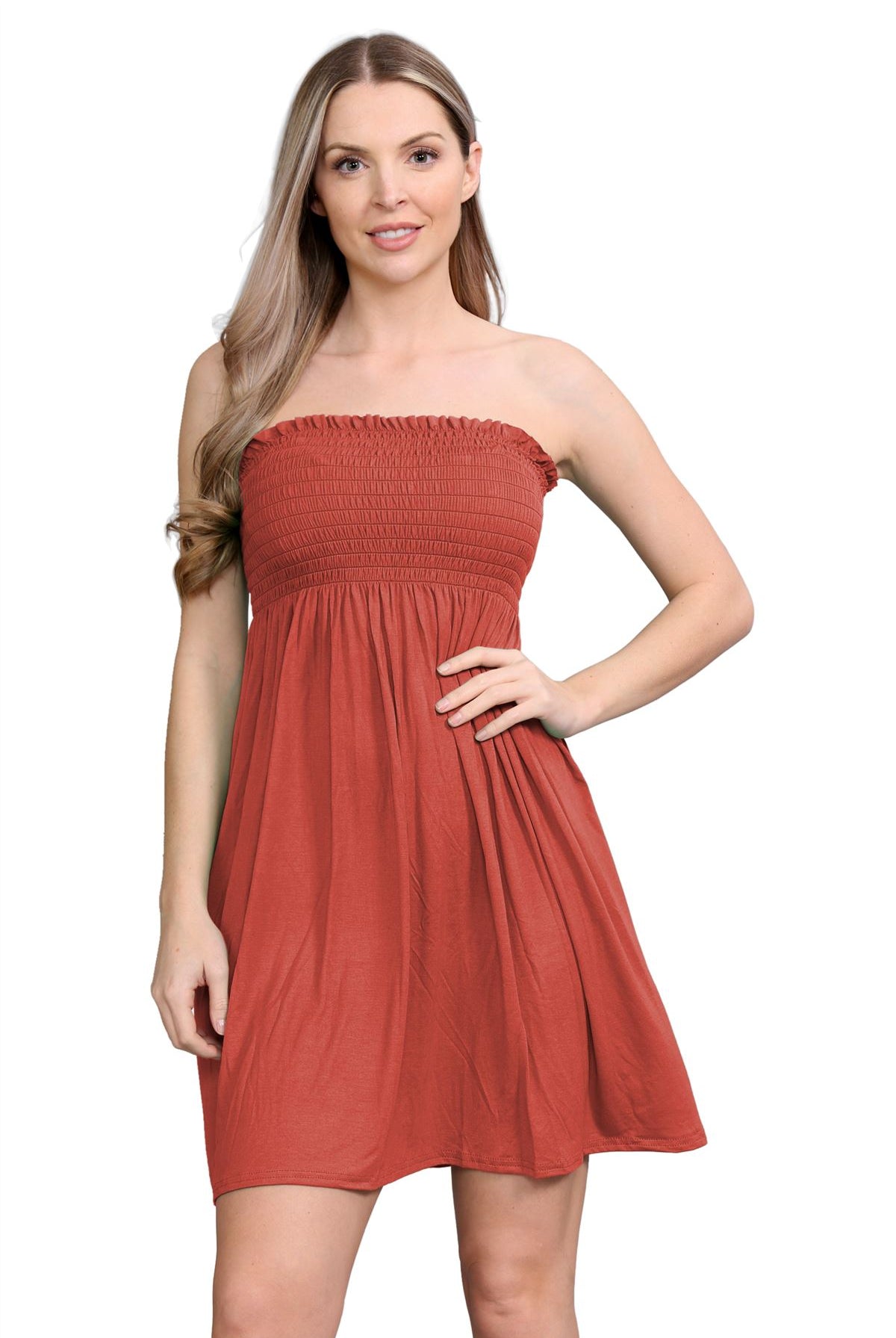 Bandeau Boobtube Sheering Top Top WearAll