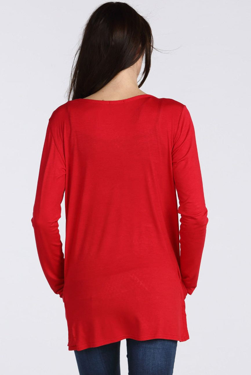 Plus Size Long Sleeve Pocket Cardigan cardigan WearAll