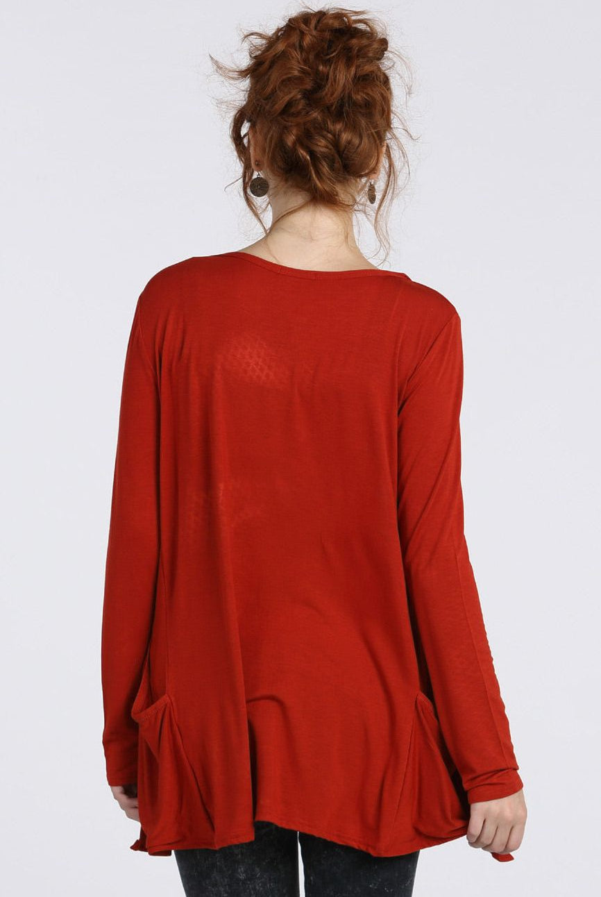 Plus Size Long Sleeve Pocket Cardigan cardigan WearAll