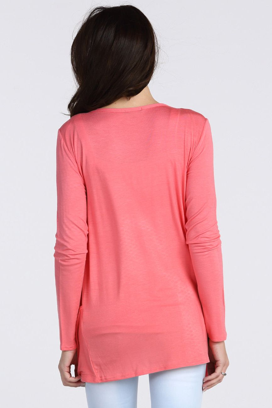 Plus Size Long Sleeve Pocket Cardigan cardigan WearAll