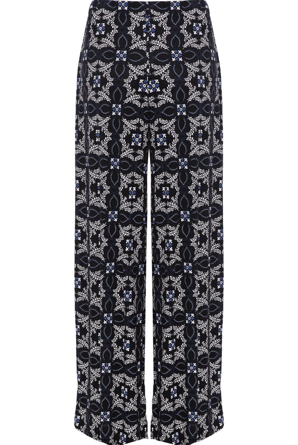 Square Floral Print Palazzo Trouser Palazzo WearAll