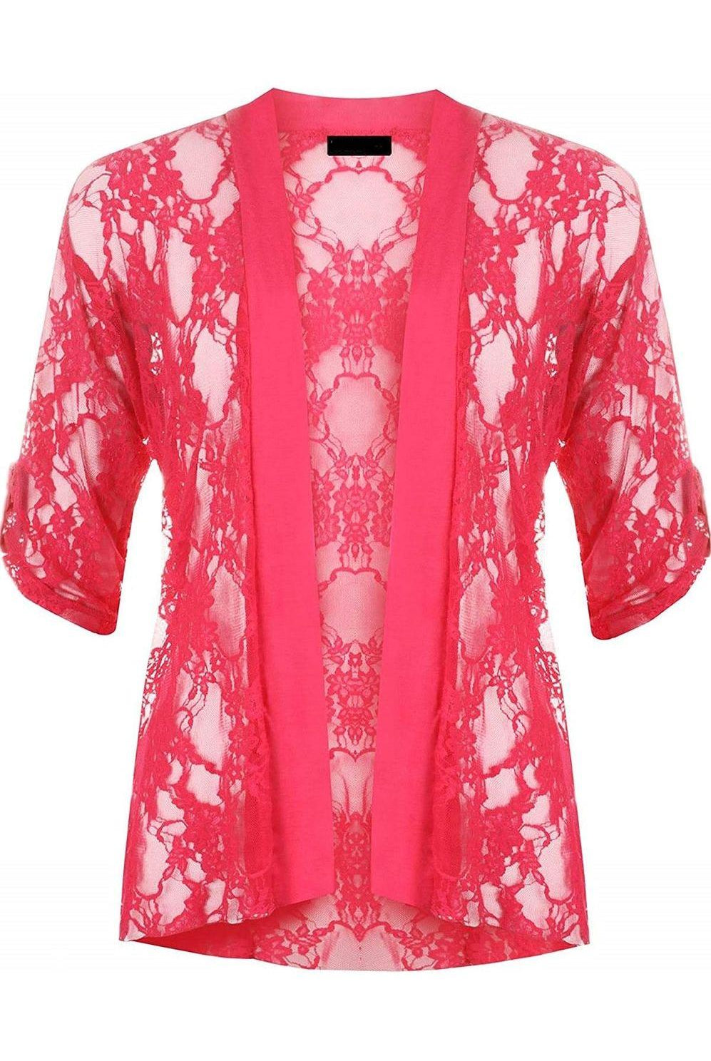 Lace Open Short Cardigan Top cardigan WearAll