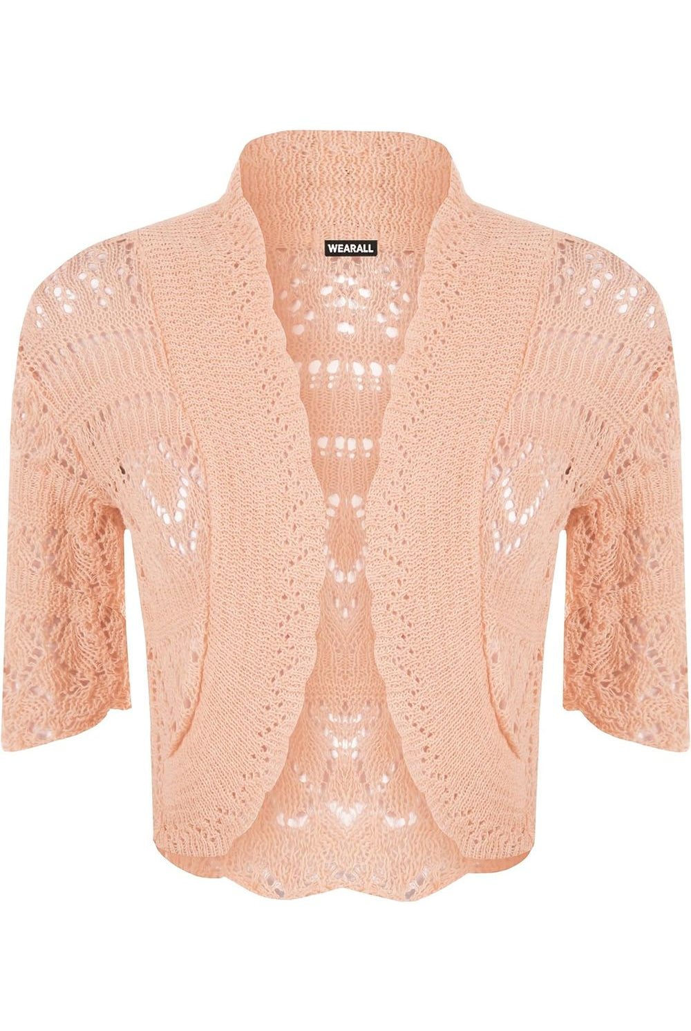 Knitted Crochet Bolero Shrug Apparel & Accessories WearAll