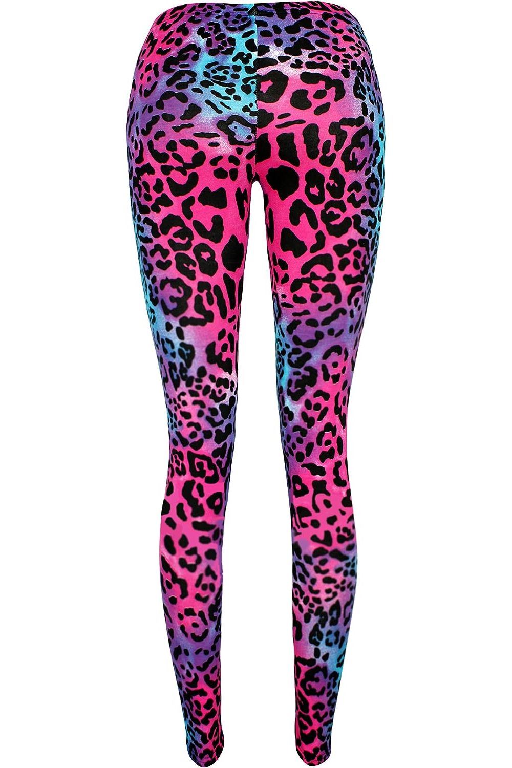 Plus Size Animal Multi Leopard Print Leggings Leggings WearAll
