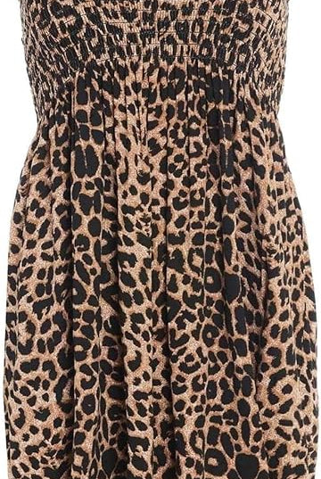 Printed Bandeau Boobtube Sheering Top Top WearAll