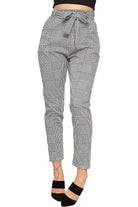 Paperbag Tartan Checked Print Trouser Trousers WearAll