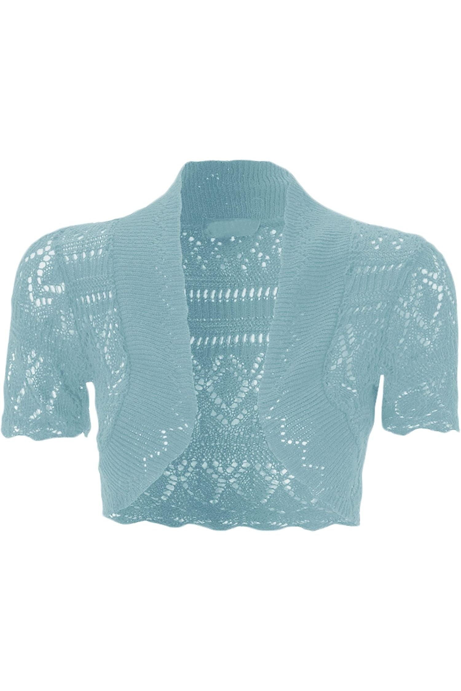 Knitted Crochet Bolero Shrug Apparel & Accessories WearAll