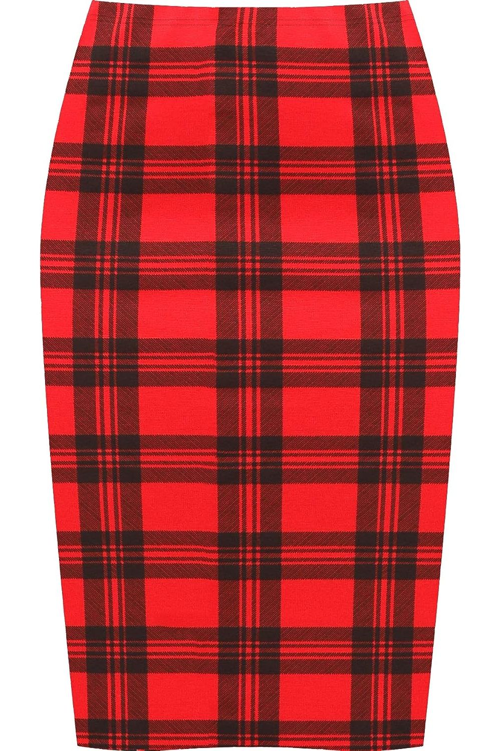 Printed Stretch Pencil Midi Skirt Skirt WearAll