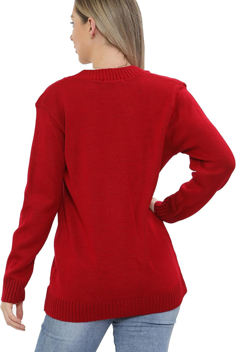 Women Knitted Plain Cardigan Knitted Cardigan WearAll