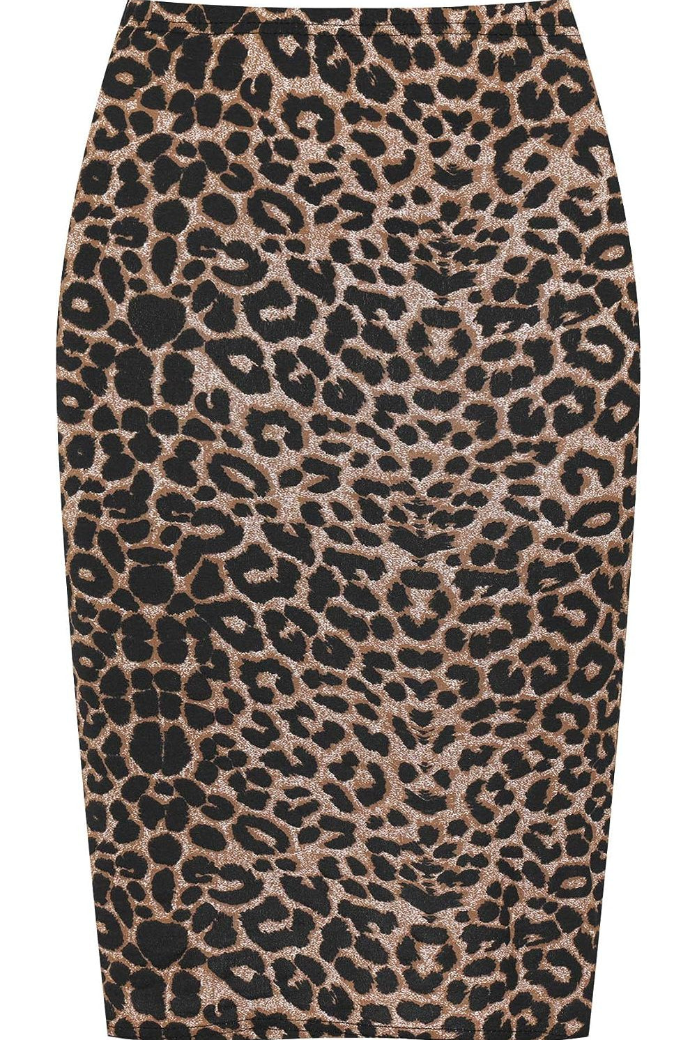 Printed Stretch Pencil Midi Skirt Skirt WearAll