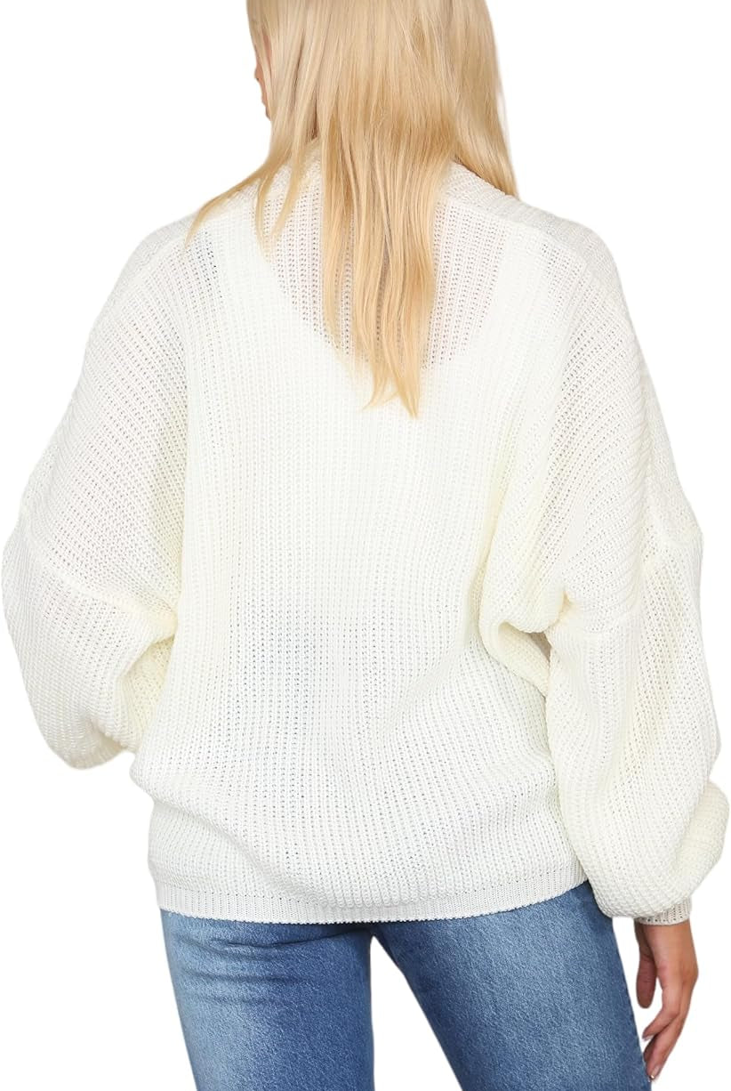 Short Balloon Sleeve Cardigan One Size (10-18) Apparel & Accessories WearAll