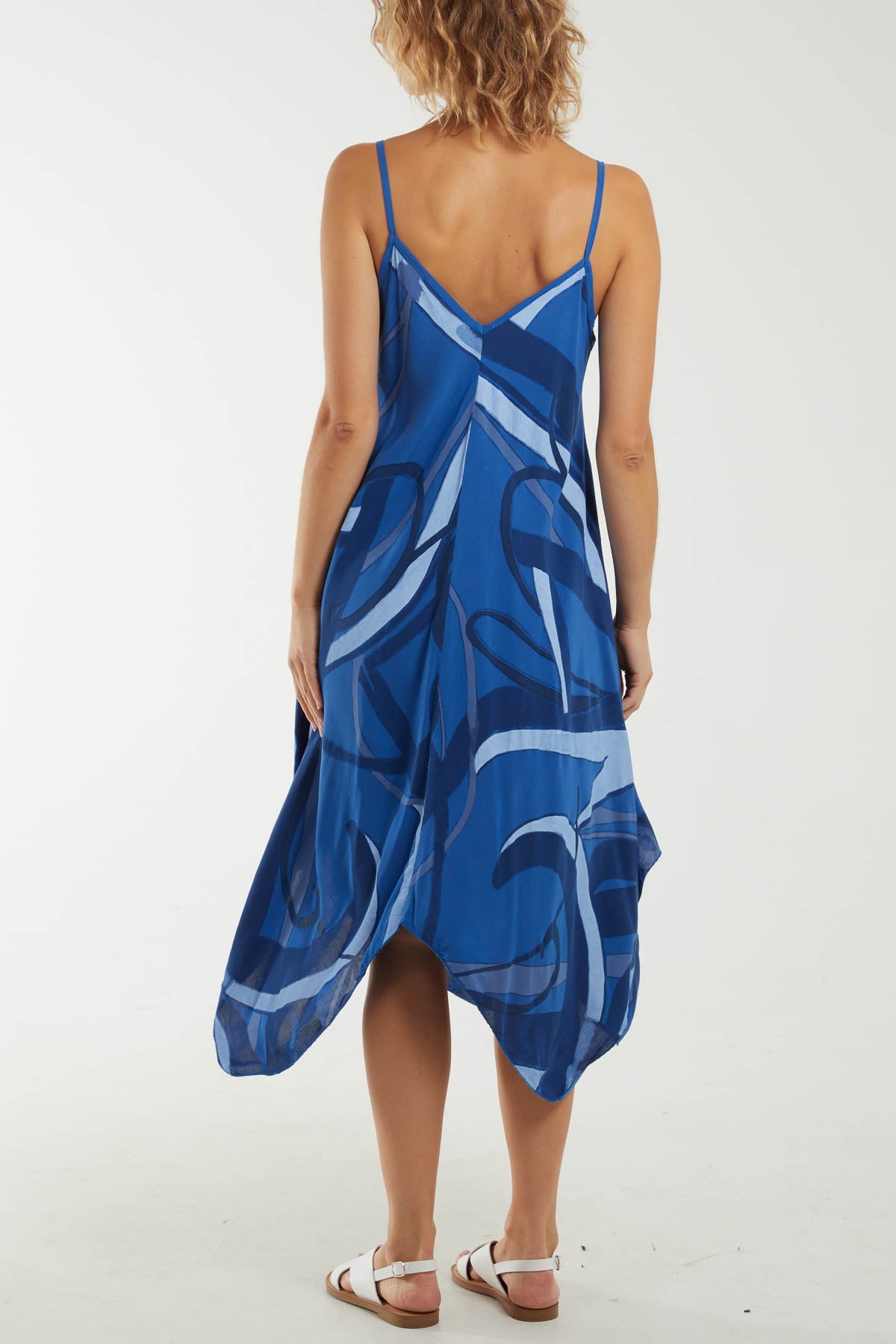 Abstract Cami Hanky Hem Dress Dresses WearAll