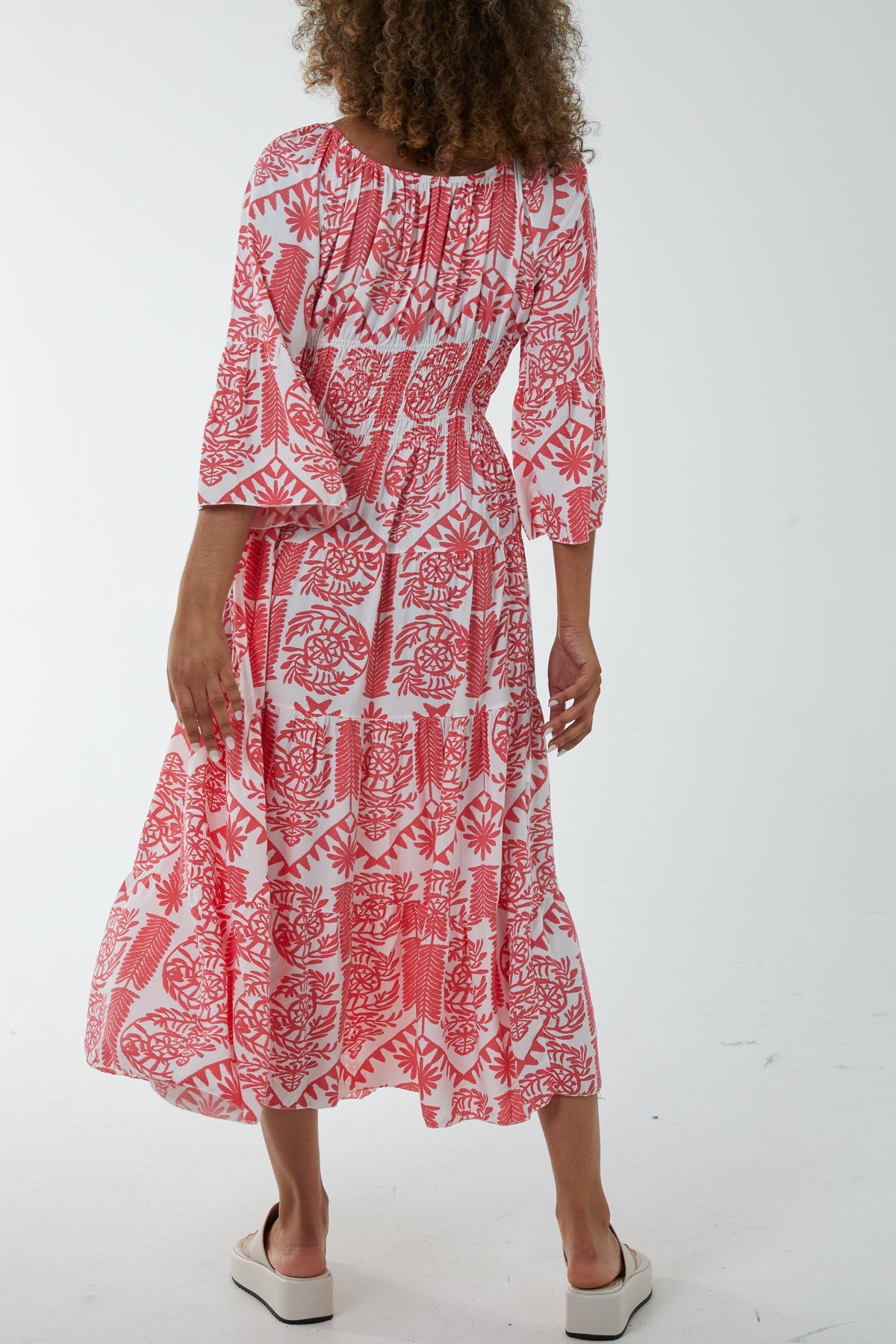 Gypsy Barot Baroque Button Dress Dresses WearAll