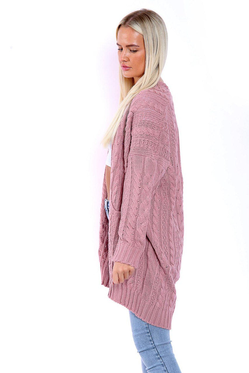 Open Style Slouchy Cardigan Knitted Cardigan WearAll