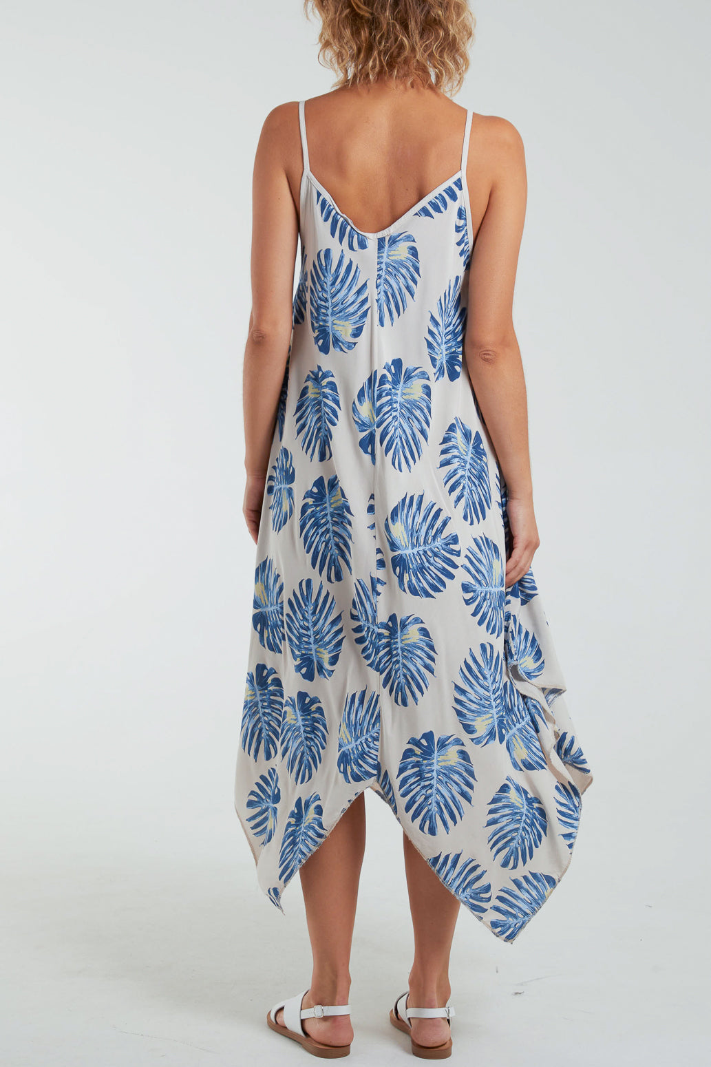 Palm Leaves Hanky Hem Cami Dress Dresses WearAll