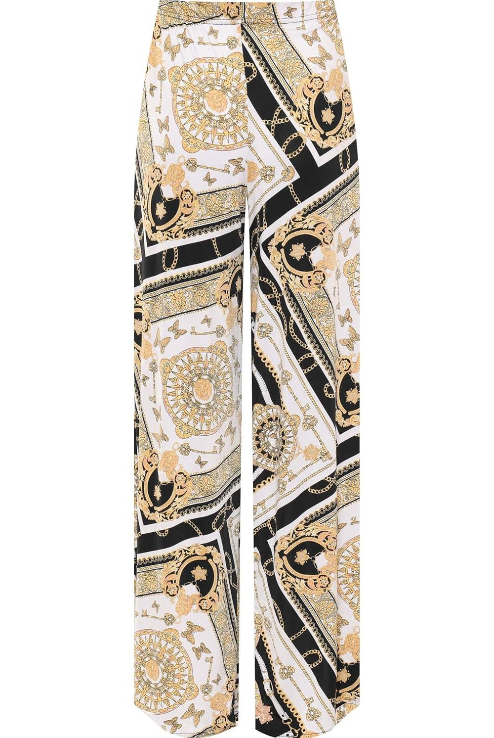 Baroque Paisley Print Palazzo Trouser Palazzo WearAll