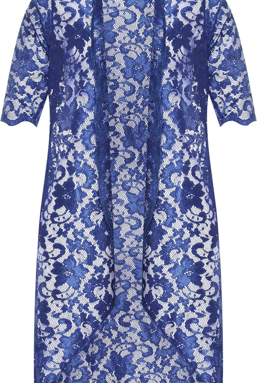 Floral Lace Open Medium Cardigan Maxi Cardigan WearAll