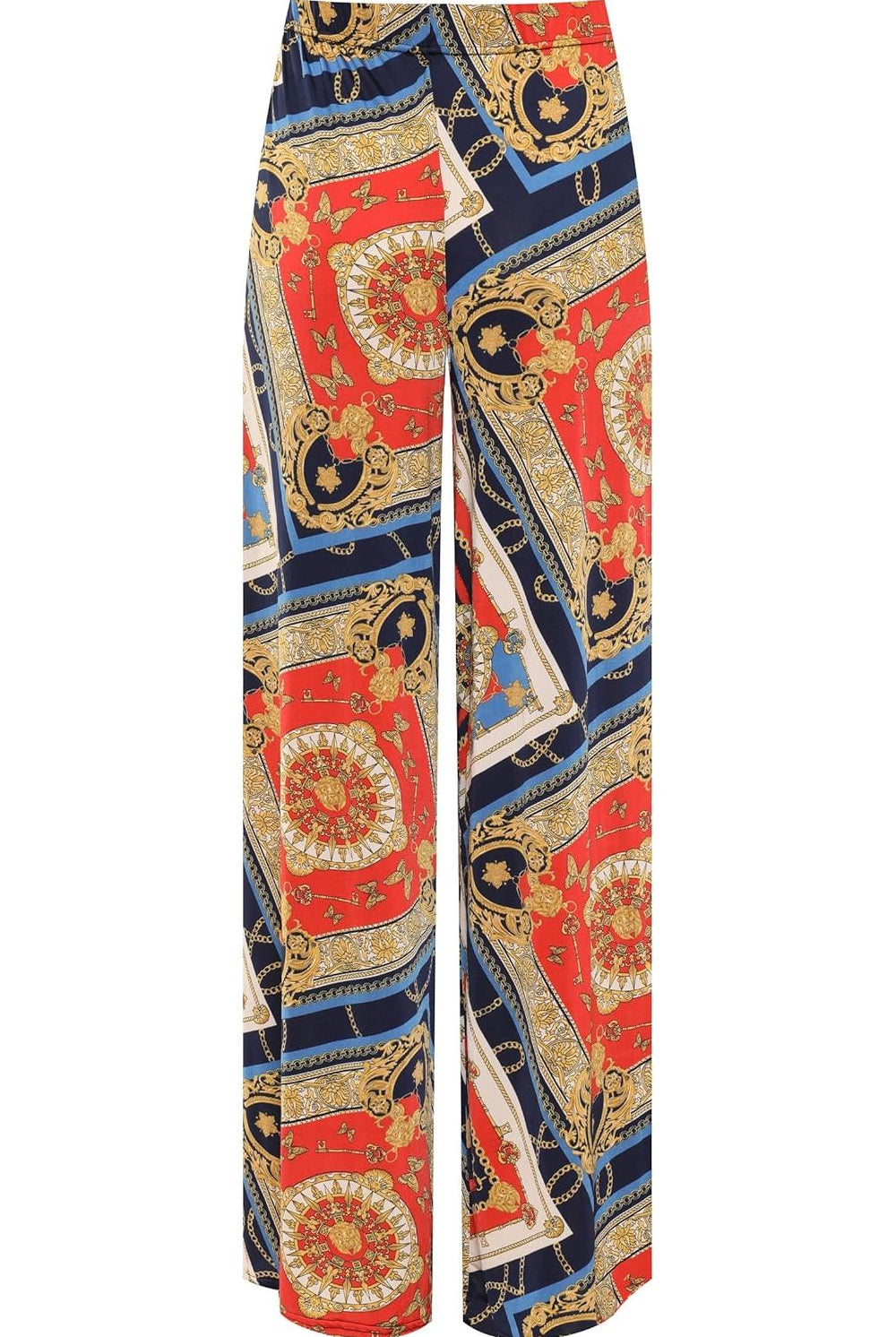 Baroque Paisley Print Palazzo Trouser Palazzo WearAll