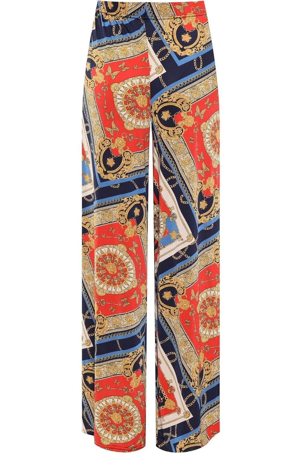 Baroque Paisley Print Palazzo Trouser Palazzo WearAll