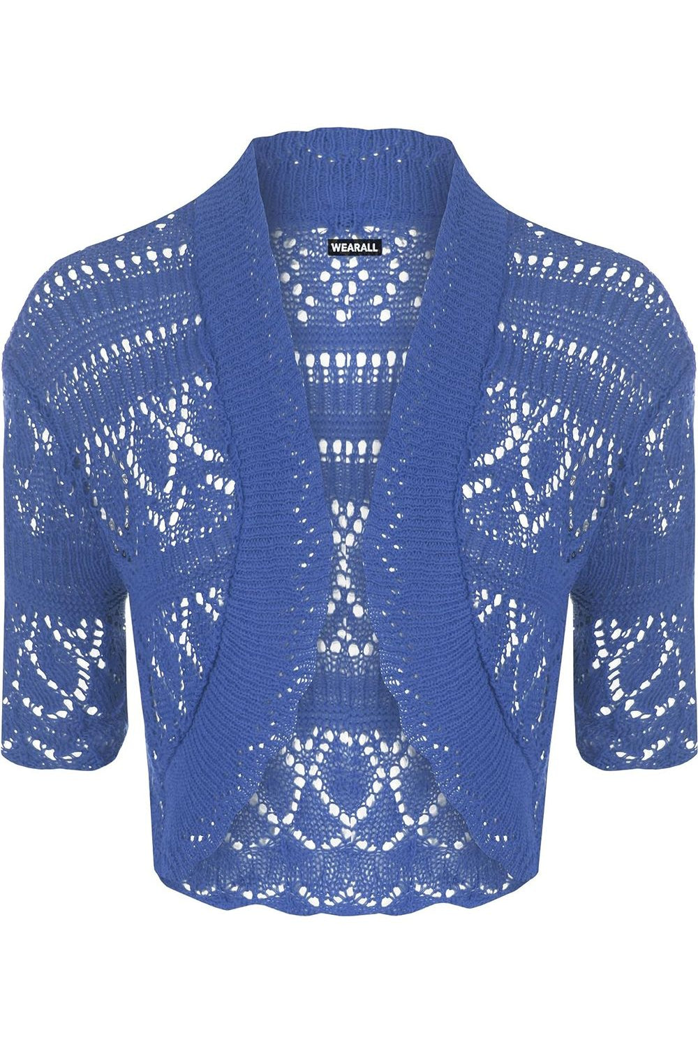 Knitted Crochet Bolero Shrug Apparel & Accessories WearAll