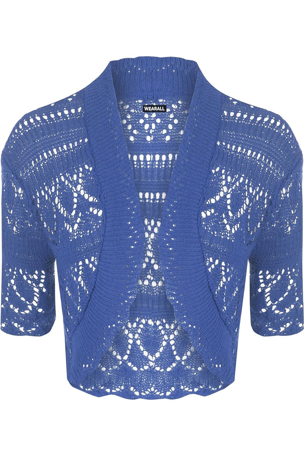 Knitted Crochet Bolero Shrug Apparel & Accessories WearAll