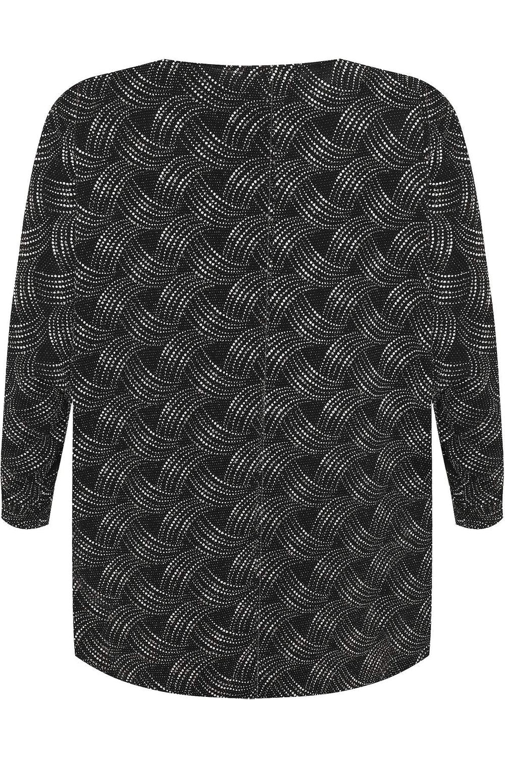 Plus Size Lurex Sparkle Batwing Top Tops WearAll