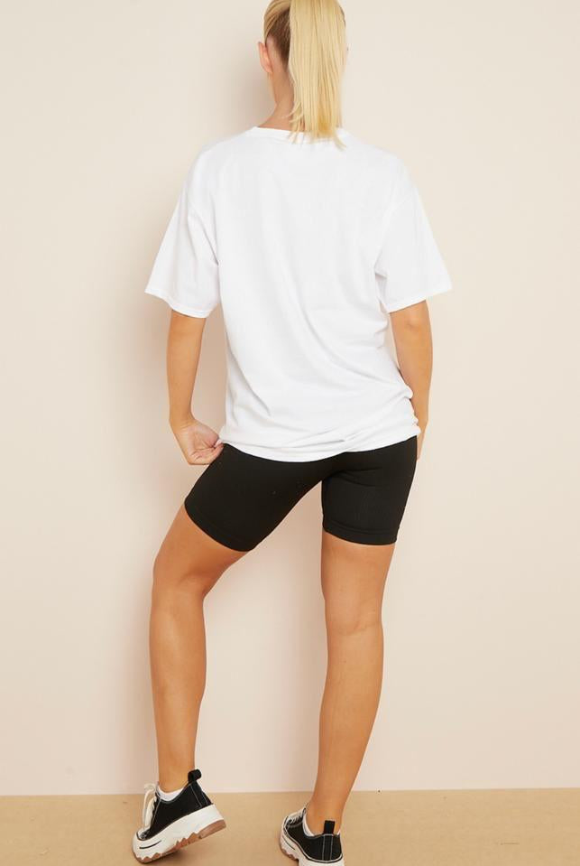 Fearless Print T-Shirt Top WearAll