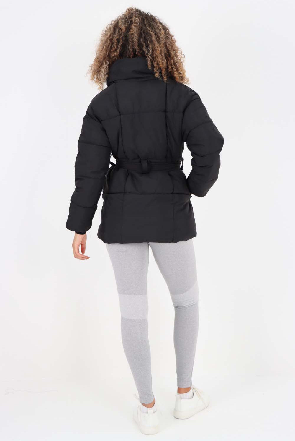 Italian Belted Hooded Jacket Coat Jackets & Coat WearAll