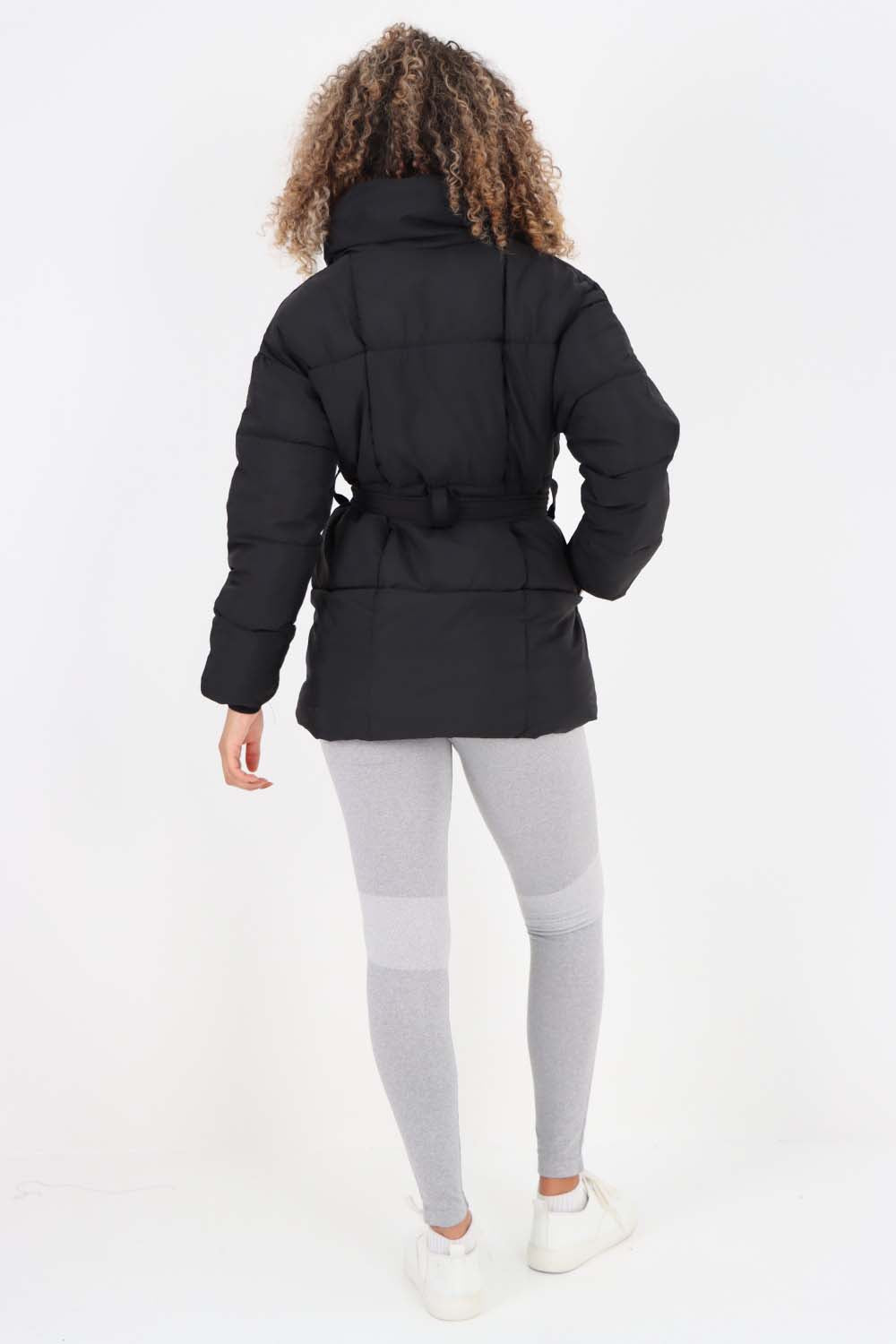 Italian Belted Hooded Jacket Coat Jackets & Coat WearAll