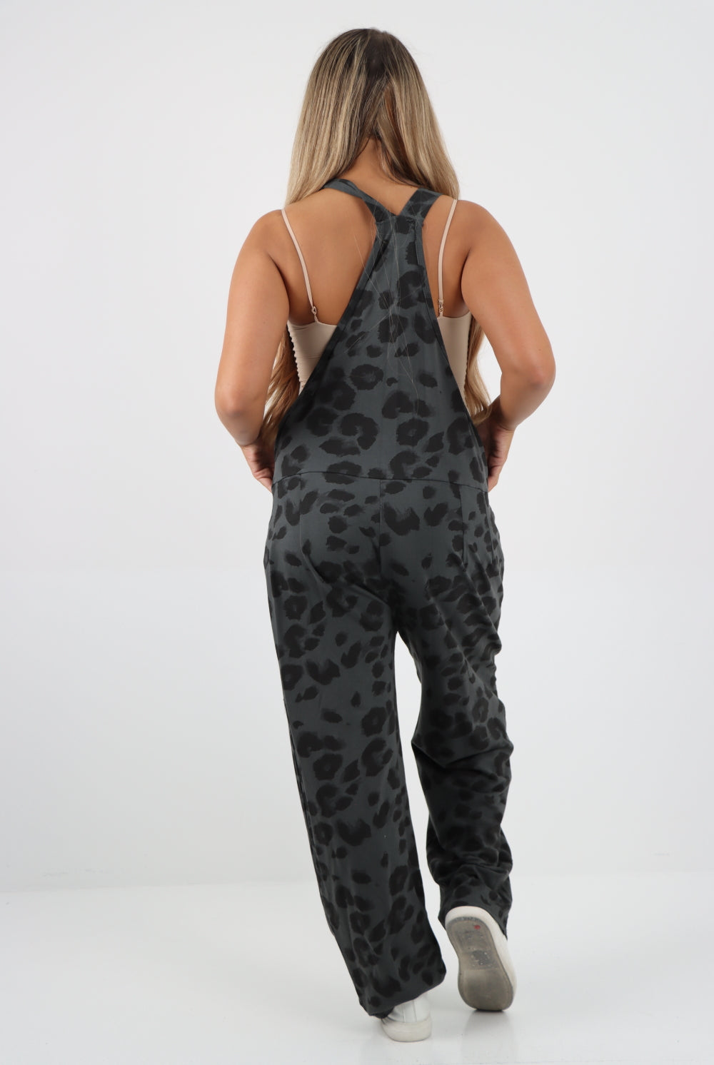 Dungaree Leopard Print Jersey Jumpsuits Dungarees WearAll