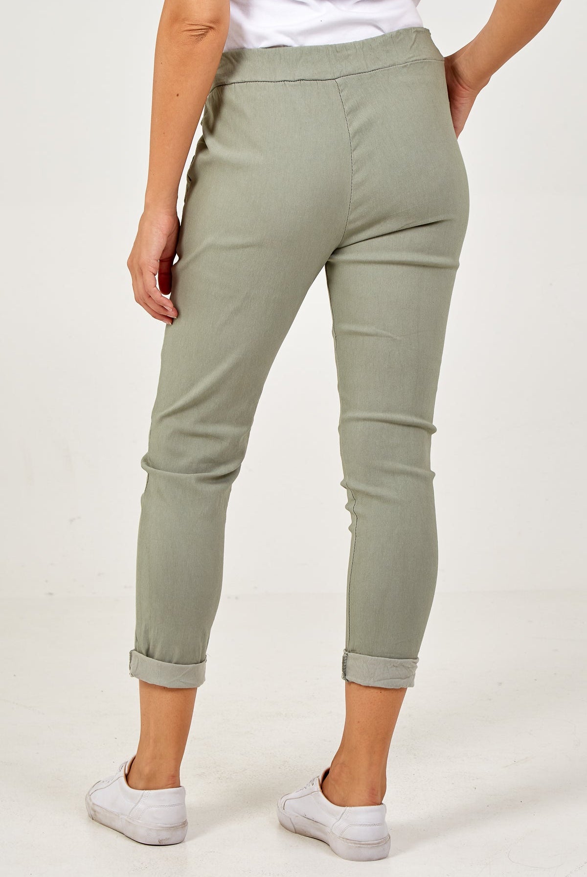 Magic Plain Super Stretch Crushed Trousers TRS1 WearAll