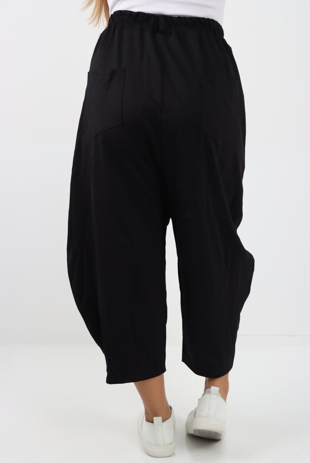 Italian Wide Leg Baggy Parachute Palazzo Trouser Trousers WearAll