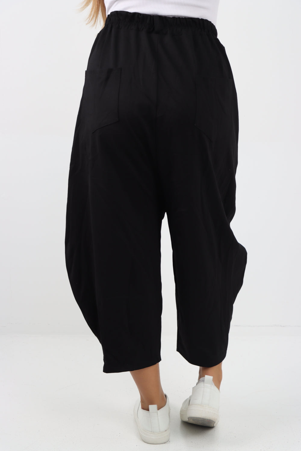 Italian Wide Leg Baggy Parachute Palazzo Trouser Trousers WearAll