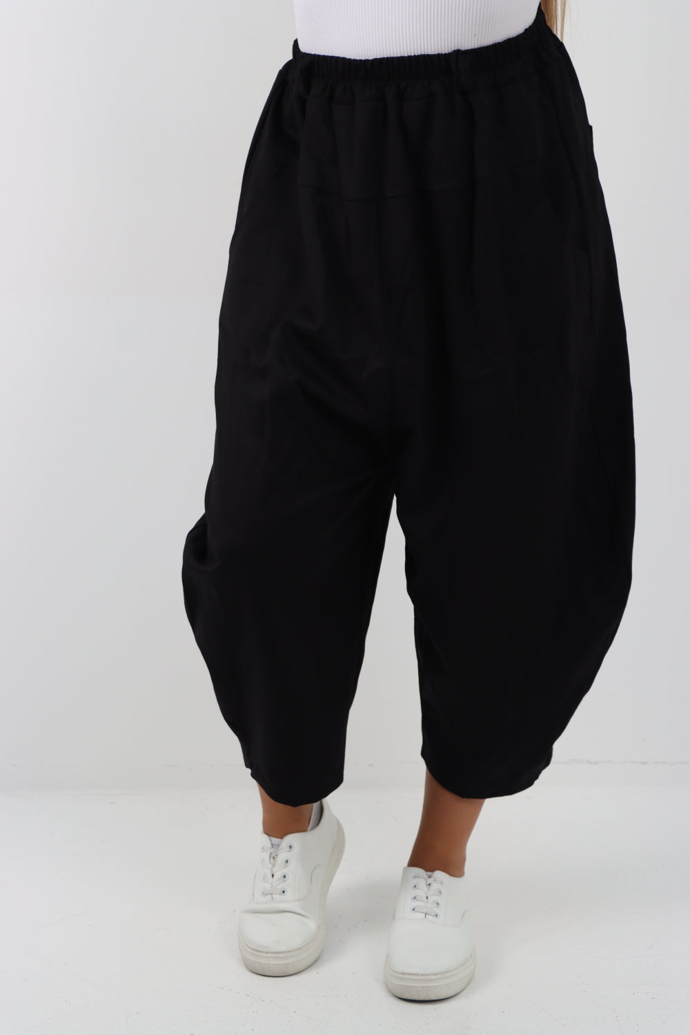 Italian Wide Leg Baggy Parachute Palazzo Trouser Trousers WearAll